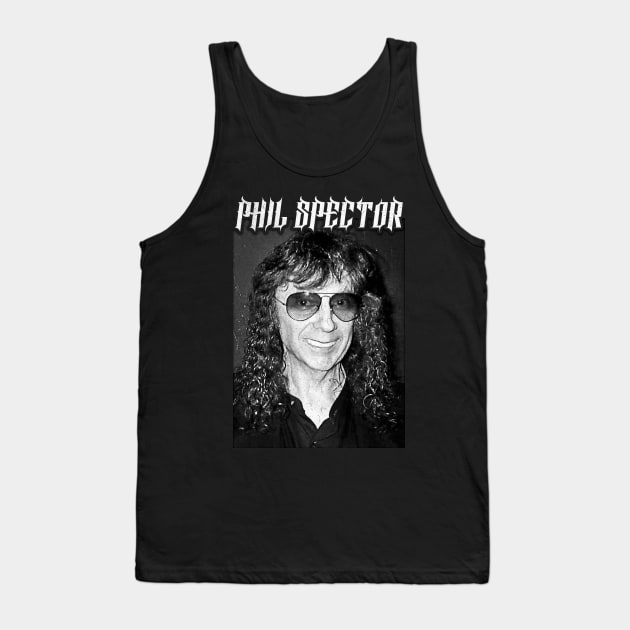 Phil Spector  †† Vintage Look Vintage Aesthetic Design Tank Top by unknown_pleasures